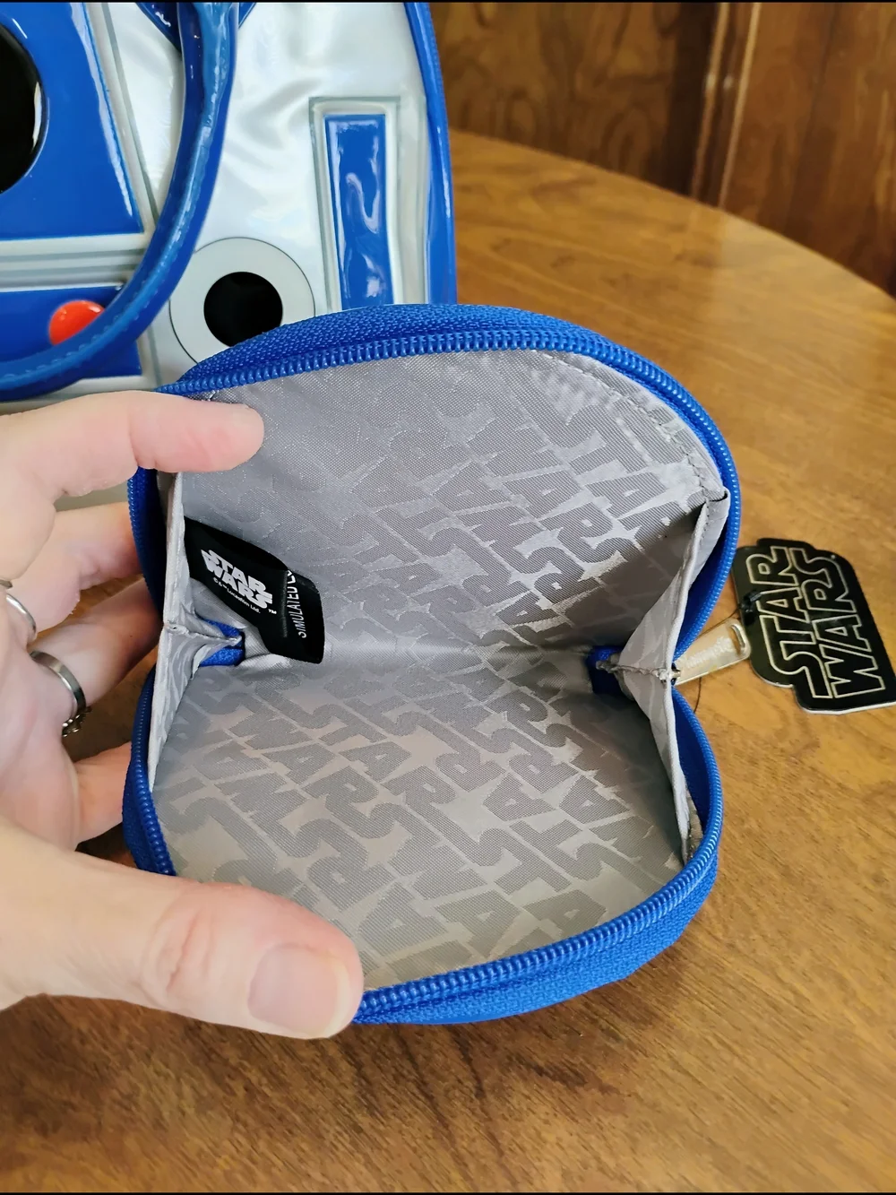 Unlimited Disney Loungefly Star Wars R2-D2 Satchel Bag And Coin Purse Combo